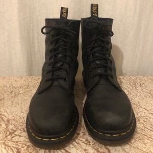 Dr. Martins black boots